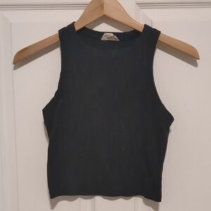 Open Edit Black Sleeveless Top Size Small